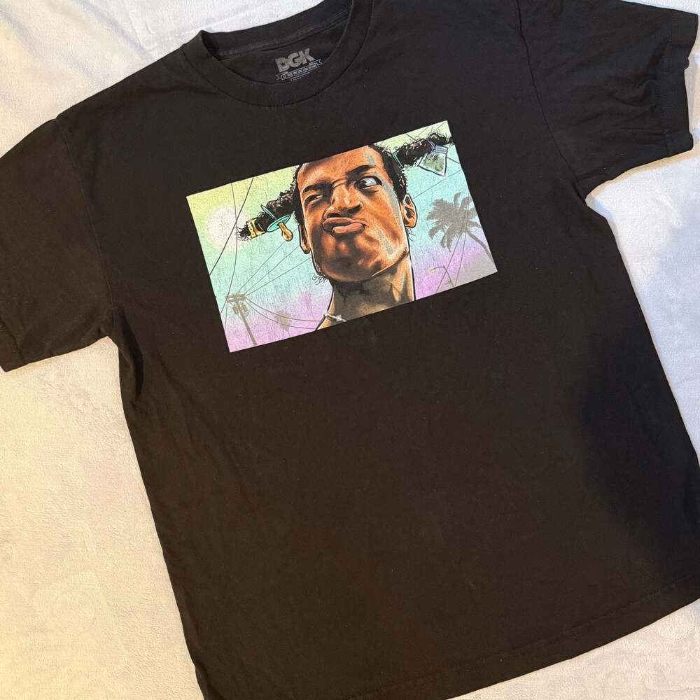 DGK Don't Be A Menace Graphic T-Shirt Medium